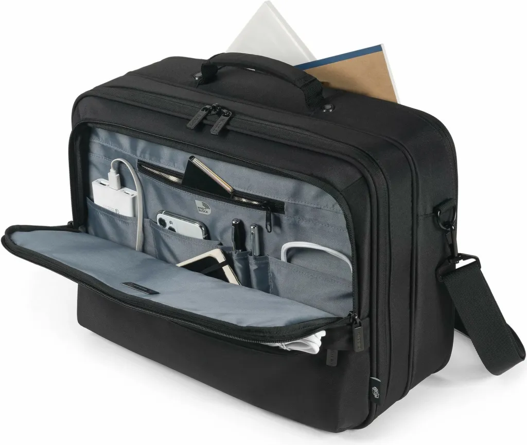 Çantë laptopi Dicota Eco Multi Twin Core, 14-16", e zezë - 7