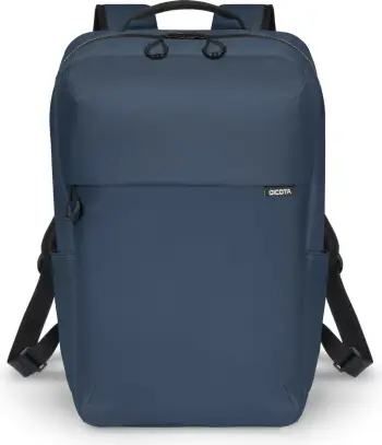 Çantë shpine DICOTA D32120-RPET, 16", Monokromatike, Blu e Marinës