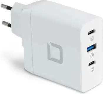 Karikues veture DICOTA Universal PRO, 100W, USB-C/USB-A, i bardhë