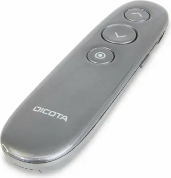 Telekomandë prezantimi Dicota Wireless Presenter, me USB, me bateri të rikarikueshme, gri