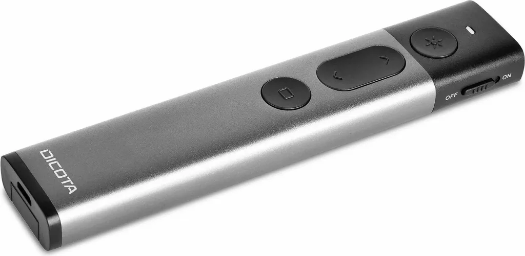 Prezantues wireless DICOTA, Laser, 30m, i zi/gri - 4