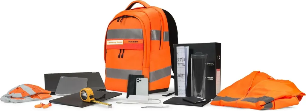 Çantë shpine Dicota HI-VIS 25L portokalli - 5