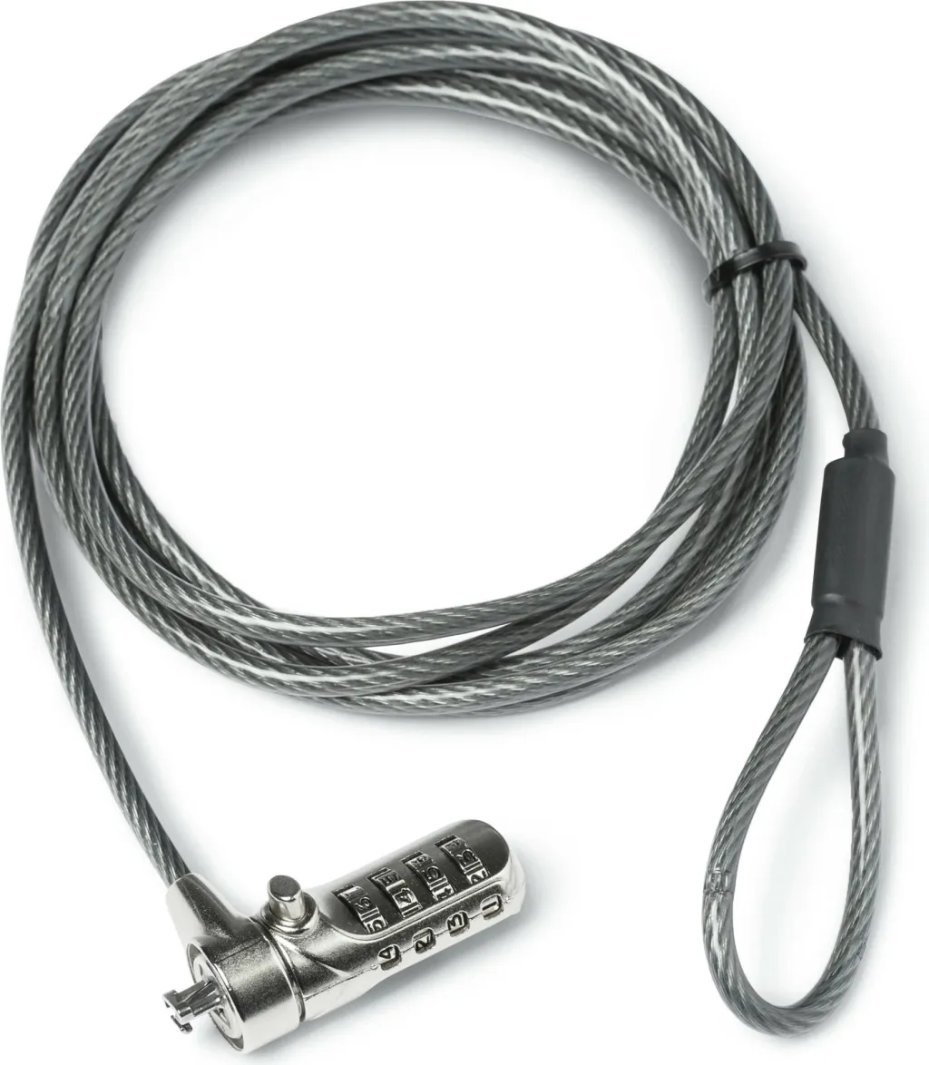 Kabllo sigurie DICOTA Security Cable T-Lock, kombinim, slot 3x7mm - 1