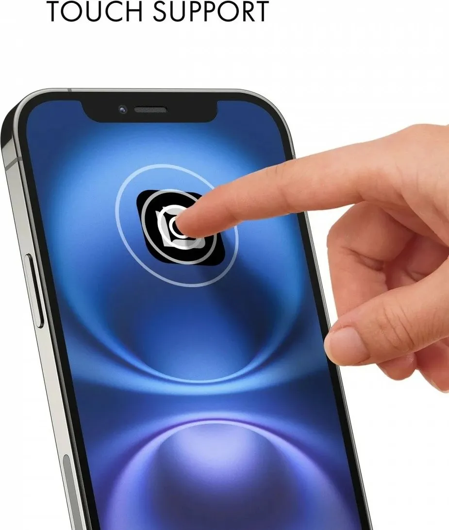 Filtër privatësie për ekran Dicota 4 Way Adhesive, për iPhone 16, i zi - 9
