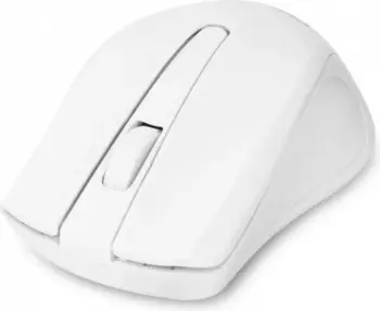 Mi Maus pa tela Dicota Comfort, ergonomik, i bardhë