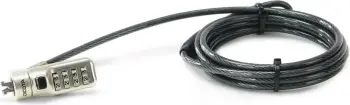 Kabllo sigurie DICOTA D31933, kombinim 4-shifror, 2m, Kensington, zink, antracit