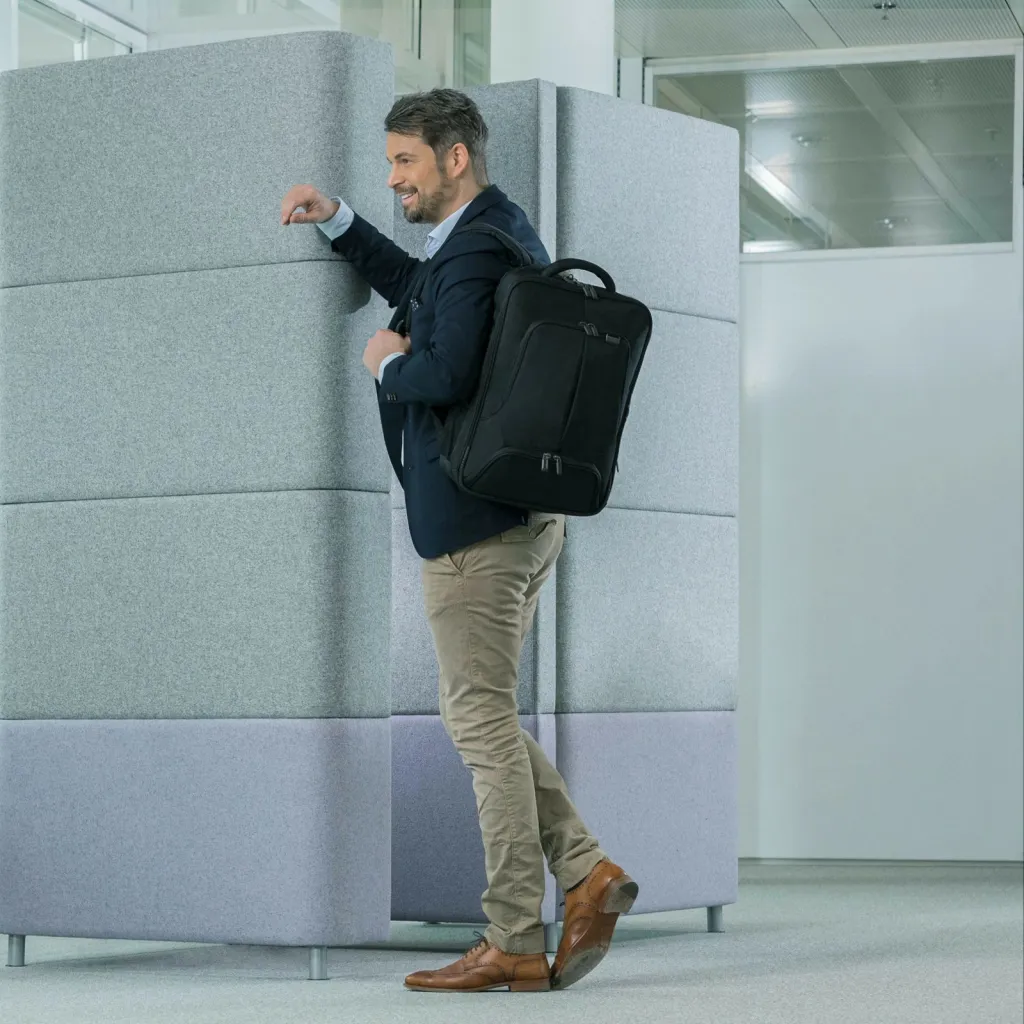 Shpinë DICOTA Eco Backpack PRO, 14.1", e zezë - 6