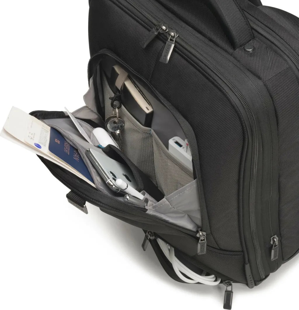 Çantë shpine DICOTA Eco PRO, 17.3", e zezë - 9