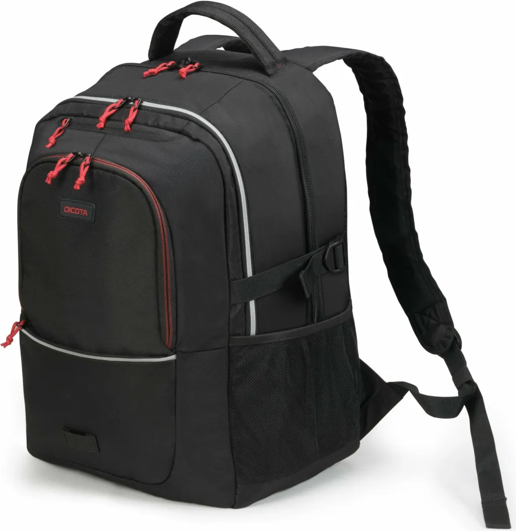 Çantë shpine DICOTA Backpack Plus SPIN 14-15.6, e zezë - 1