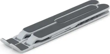 Mbajtëse portabile laptopi Dicota, 7 pozicione, alumini/silikon, e zezë/argjendtë