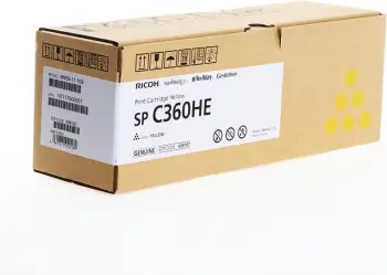 Toner për printer Ricoh 408187, i verdhë