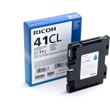 Tinte Ricoh GC41CL cyan për printer
