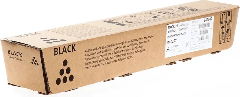 Toner Ricoh MP C3501E 842047 rendiment 22500 faqe, i zi - 1