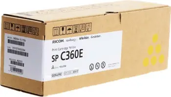 Toner Ricoh Type C360 / 408191 SP C360E 1500 faqe verdhë