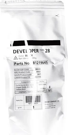 Njësi zhvilluese, Ricoh, Type 28 B1219645 (B1216940), rendiment 60,000 faqe, e zezë