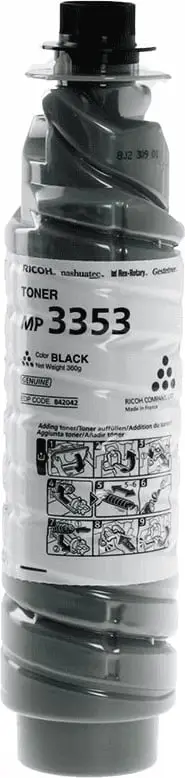 Toner Ricoh MP 3353 842342 11000 faqe standard, i zi