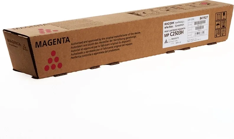 Toner Ricoh MP C2503 841927 rendiment 9500 faqe XL magenta - 1