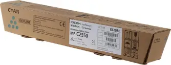 Toner, Ricoh, MP C2550E 842060, 5500 faqe, cyan