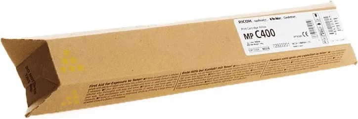 Toner Ricoh MP C400E 842236 rendiment 10000 faqe, standard, e verdhë - 1