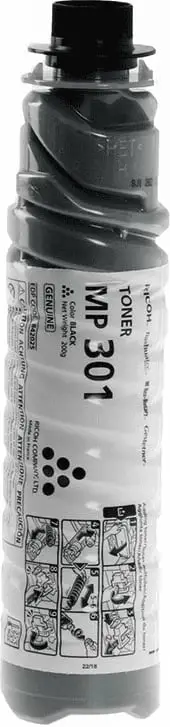 Toner, Ricoh, MP 301E (842339), rendiment 8000 faqe, i zi