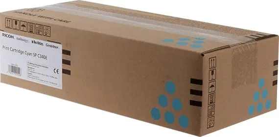 Toner Ricoh SP C310 407637 XL 6000 faqe, Cyan - 1
