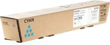 Toner, Ricoh MP C305 842082, 4000 faqe, cyan