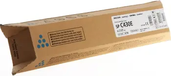 Toner Ricoh SP C430E 821280 rendiment 24000 faqe cyan