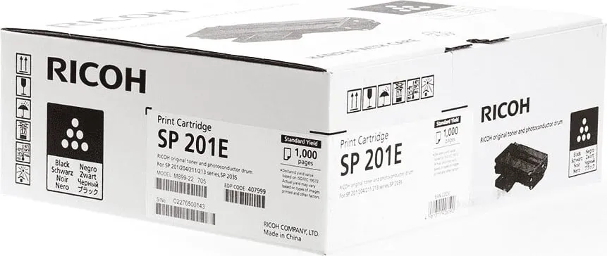 Toner Ricoh SP 201E 407999 1000 faqe i zi - 1