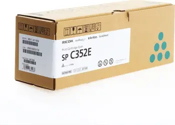 Toner, Ricoh, SP C352E 408216, rendiment 6000 faqe, cyan