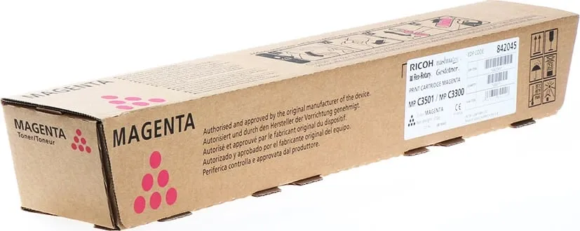 Toner Ricoh MP C3300 842045 15000 faqe Magenta - 1