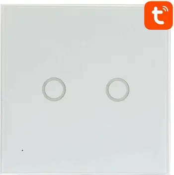 Switch i mençur Neo NAS-SC02WE, 2 kanale, WiFi, i bardhë