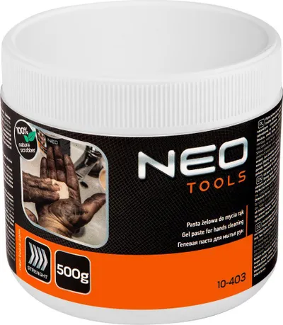 Xhel pastrues për duar Neo Tools, njolla të vështira, 500 g - 1