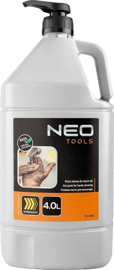 Pastë pastruese për papastërtitë e vështira Neo Tools, 4 L, e verdhë - 1