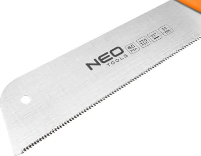 Sharrë dore Neo Japanese, 275mm, 11 TPI, e zezë - 3