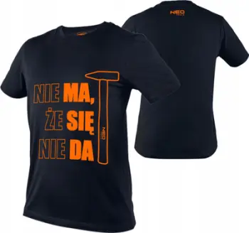 Bluzë pune Neo MA SIĘ DA, pambuk 100%, madhësia XXL, blu e errët