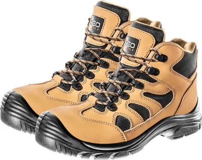 Çizme pune Neo Nubuck, nr. 46, të kafta - 1