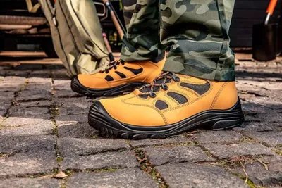 Çizme pune Neo Nubuck, nr. 46, të kafta - 2