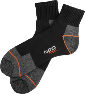 Çorape Neo WORK SOCK LOW, nr. 43-46, 82-35, të zeza
