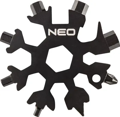 Pajisje multifunksionale Snowflake Neo 19në1, 2 copë, të bardha / të zeza - 3