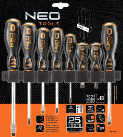 Komplet kaçavidash Neo, 8 copë (04-207) - 2