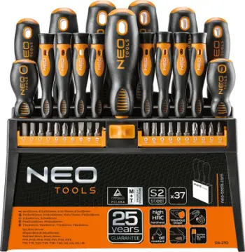 Set kaçavida dhe pjesë NEO (04-210), 37 pjesë
