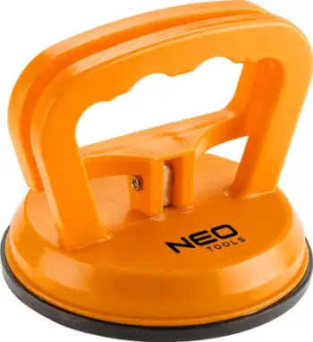 Kupë thithëse Neo për xham, kapacitet 40 kg, plastike, portokalli