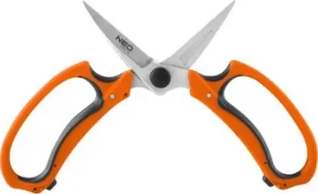 Gërshërë kopshti Neo Garden 15-215, 185 mm, ergonomike, portokalli