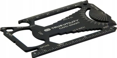Multitool karte Neo True Utility Cardsmart, 30 funksione, çelik inox, i zi - 2