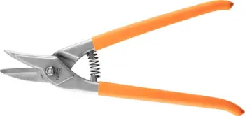 Gërshërë për fletë metalike NEO 31-083, 280mm, portokalli