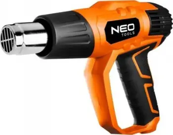 Pistoletë me ajër të nxehtë Neo 04-710, 2000W, ekran digjital, portokalli