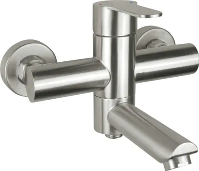 Rubinet banje Neo Bath, për vaskë, trup bronzi, krom - 1