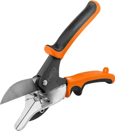 Gërshërë prerëse Neo Angular 220mm, teh çeliku SK5, trup alumini - 1