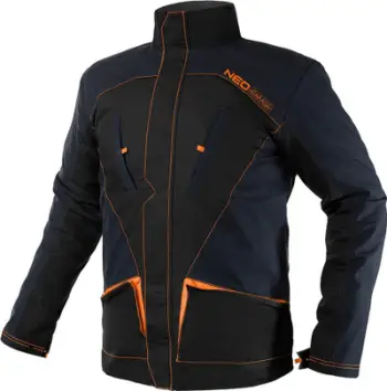 Xhaketë pune Neo Tools Neo Garage, 100% pambuk ripstop, madhësia XXL, gri