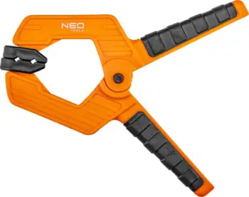 Klemë kapëse Neo Spring Clamp, 50 mm, forcë shtrënguese 11 kg, portokalli